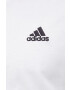 adidas tricou din bumbac culoarea alb neted - Pled.ro