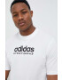 adidas tricou din bumbac culoarea alb modelator - Pled.ro