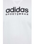 adidas tricou din bumbac culoarea alb modelator - Pled.ro