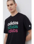 adidas tricou din bumbac culoarea negru modelator - Pled.ro