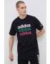 adidas tricou din bumbac culoarea negru modelator - Pled.ro