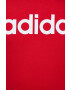 adidas tricou din bumbac culoarea rosu cu imprimeu - Pled.ro