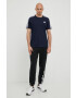 adidas tricou din bumbac culoarea albastru marin neted - Pled.ro