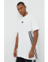 adidas tricou din bumbac culoarea alb cu imprimeu - Pled.ro