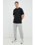 adidas tricou din bumbac culoarea negru neted - Pled.ro