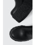 AGL cizme de piele D238506PGKD0211013 femei culoarea negru cu platforma LAVA BOOTIE - Pled.ro