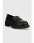 Aldo mocasini de piele Bigplan femei culoarea negru cu toc plat 13468190.Bigplan - Pled.ro