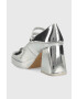 Aldo pumps Manda culoarea argintiu cu toc drept 13543052.MANDA - Pled.ro