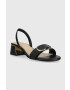 Aldo sandale Lucilda femei culoarea negru cu toc drept 13571661.Lucilda - Pled.ro