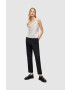 AllSaints bluza culoarea alb - Pled.ro