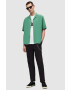 AllSaints camasa barbati culoarea verde relaxed - Pled.ro