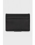 AllSaints carcasa din piele DOVE CARDHOLDER culoarea negru - Pled.ro