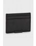 AllSaints carcasa din piele DOVE CARDHOLDER culoarea negru - Pled.ro