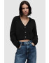 AllSaints cardigan WICK CARDIGAN femei culoarea negru light - Pled.ro