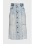 AllSaints Fusta jeans - Pled.ro