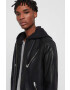 AllSaints Geaca de piele Harwood Jacket - Pled.ro