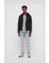 AllSaints Geaca de piele Harwood Jacket - Pled.ro