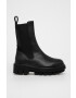 AllSaints Ghete Chelsea de piele Billie - Pled.ro