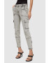 AllSaints jeansi femei culoarea gri - Pled.ro