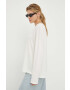 AllSaints longsleeve femei culoarea alb - Pled.ro