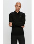 AllSaints Longsleeve Mode Merino LS Polo - Pled.ro