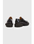 AllSaints mocasini de piele Lola Loafer femei culoarea negru cu platforma - Pled.ro