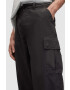 AllSaints pantaloni de bumbac Talka culoarea negru cu fit cargo - Pled.ro