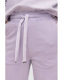 AllSaints pantaloni de trening femei culoarea violet neted - Pled.ro