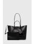 AllSaints poseta ALLINGTON E/W TOTE culoarea negru - Pled.ro