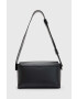 AllSaints poseta de piele Celeste culoarea negru - Pled.ro