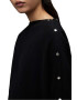 AllSaints pulover de lana RAVEN JUMPER femei culoarea negru - Pled.ro