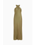 AllSaints rochie culoarea bej maxi mulata - Pled.ro