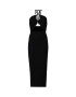 AllSaints rochie culoarea negru maxi mulata - Pled.ro