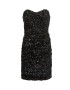 AllSaints rochie culoarea negru mini drept - Pled.ro