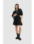 AllSaints rochie culoarea negru mini evazati - Pled.ro