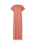 AllSaints rochie din bumbac culoarea roz maxi drept - Pled.ro