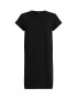 AllSaints rochie din bumbac culoarea negru mini drept - Pled.ro