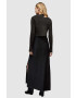 AllSaints rochie si pulover culoarea negru midi drept - Pled.ro