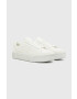 AllSaints sneakers din piele TRISH culoarea alb WF031S - Pled.ro