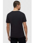 AllSaints tricou barbati culoarea negru neted - Pled.ro