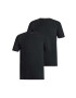 AllSaints tricou din bumbac 2-pack culoarea negru neted - Pled.ro