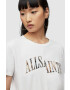 AllSaints tricou din bumbac culoarea alb - Pled.ro