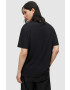 AllSaints tricou din bumbac Valence culoarea negru cu imprimeu - Pled.ro