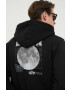 Alpha Industries bluză x Nasa Dark Side Hoody bărbați culoarea negru cu glugă cu imprimeu 108337.285 - Pled.ro