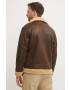 Alpha Industries geacă B3 Arctic barbati culoarea maro de tranzitie 108109.250-brown - Pled.ro