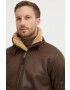 Alpha Industries geacă B3 Arctic barbati culoarea maro de tranzitie 108109.250-brown - Pled.ro