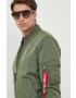 Alpha Industries geacă bomber MA-1 TT bărbați culoarea verde de tranziție 191103.01-SageGreen - Pled.ro