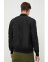 Alpha Industries geacă bomber cu două fețe barbati culoarea negru de tranzitie 186101.03-Black - Pled.ro