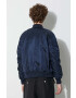 Alpha Industries geacă bomber MA-1 VF NASA barbati culoarea albastru marin de tranzitie 166107.07-rep.blue - Pled.ro