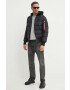 Alpha Industries geacă MA-1 ZH Back Print Puffer FD barbati culoarea negru de iarna 118107.03-black - Pled.ro